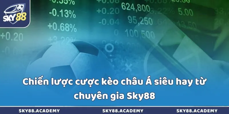 Chiến lược cược kèo châu Á siêu hay từ chuyên gia Sky88