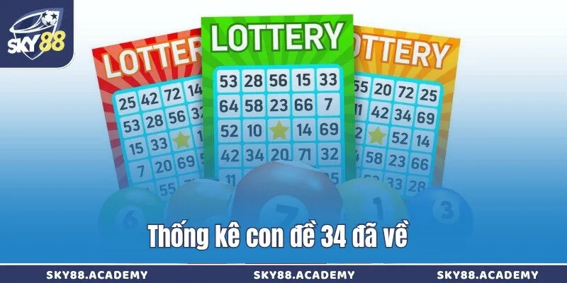 Thống kê con đề 34 đã về